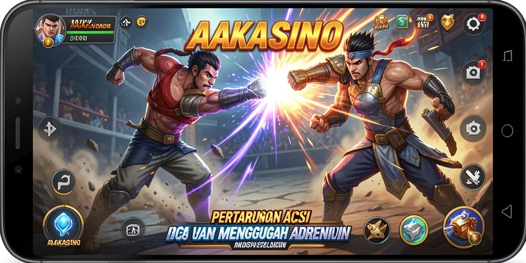 Gameplay AAKASINO yang mendebarkan dan penuh aksi.