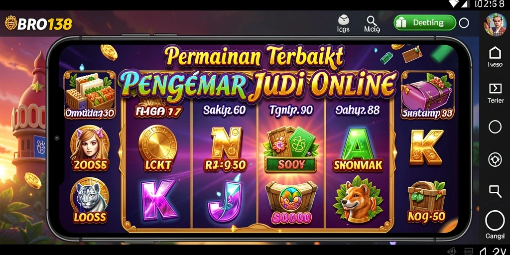 Tampilan menarik dari gameplay Slot BRO138 yang mengasyikkan.