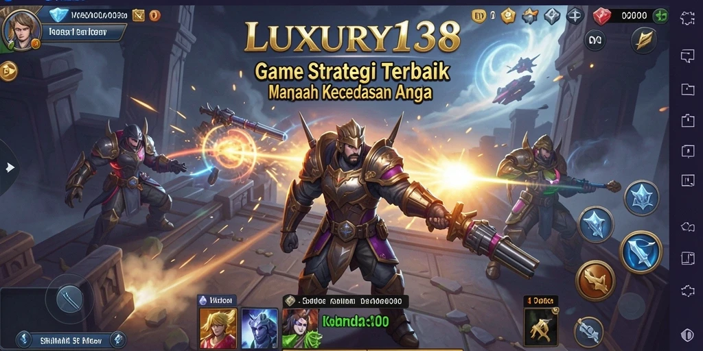 Tampilan gameplay LUXURY138 yang menarik dan menantang.