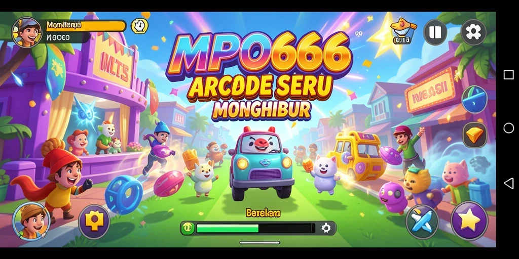 Gameplay MPO666 menunjukkan aksi Arcade yang mendebarkan.