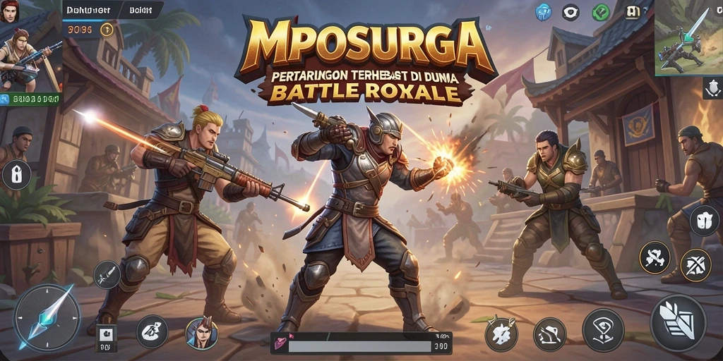 Gameplay menegangkan di medan pertempuran MPOSURGA.